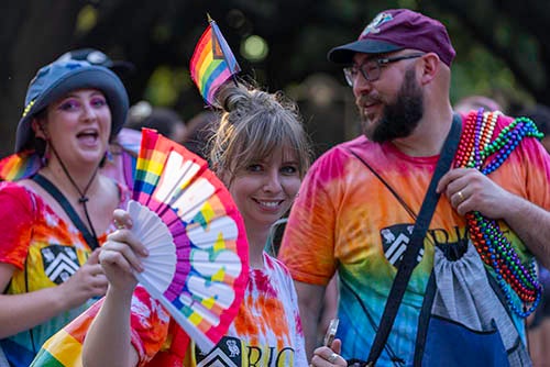 rice pride parade participants 2023